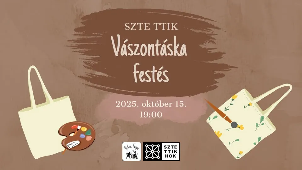 SZTE TTIK Mason Bag Painting