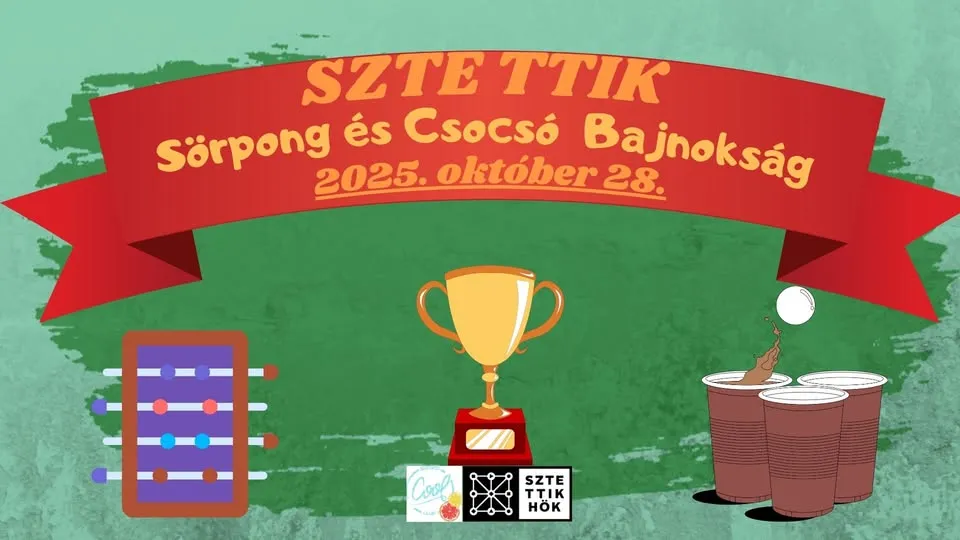 SZTE TTIK Sörpong és Csocsó Bajnokság